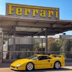 The giallo Ferrari F40s